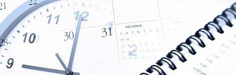 Kalendarz imprez grafika