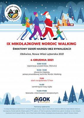 Grafika 3: Mikołajkowe Nordic Walking 2021