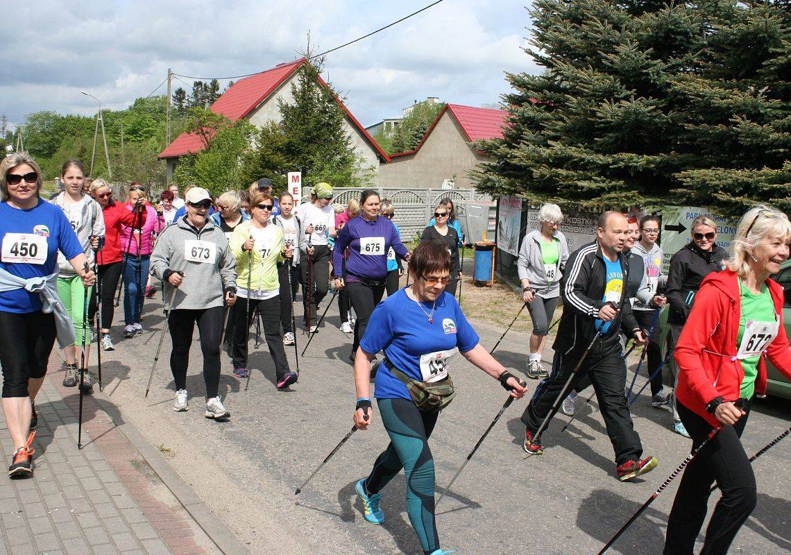 Grafika 1: 12 Maja – Czerwona Trasa Nordic Walking - Wilkowo – „Do Najdłuższej Deski Świata” – 8,2 km