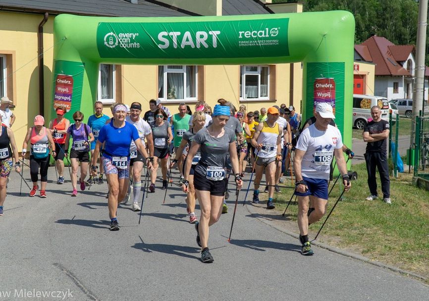 Grafika 1: CZARNA TRASA NORDIC WALKING KRĘPA KASZUBSKA 8.06.2019
