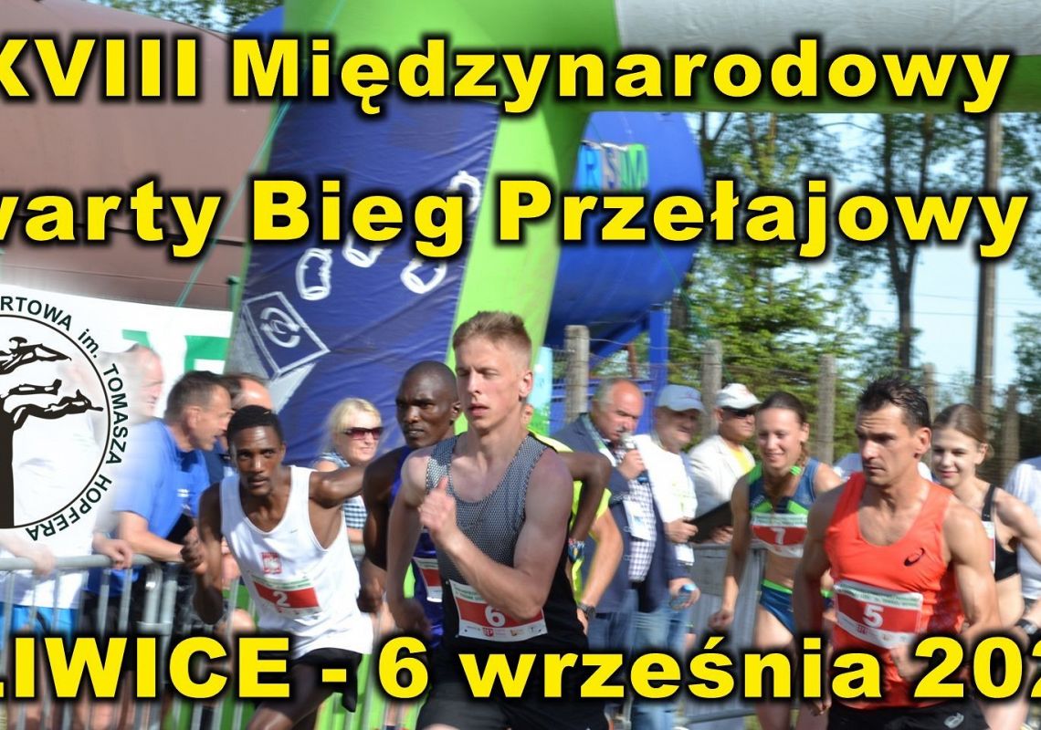 Grafika 1: Zmiana terminu biegu w Obliwicach. Walczymy na nowej trasie 6 września 2020 roku.