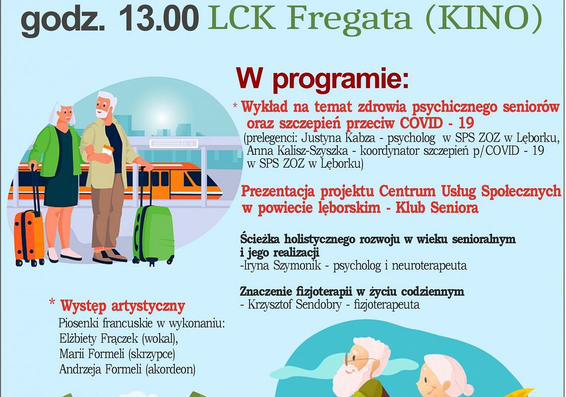 Plakat forum senioralne