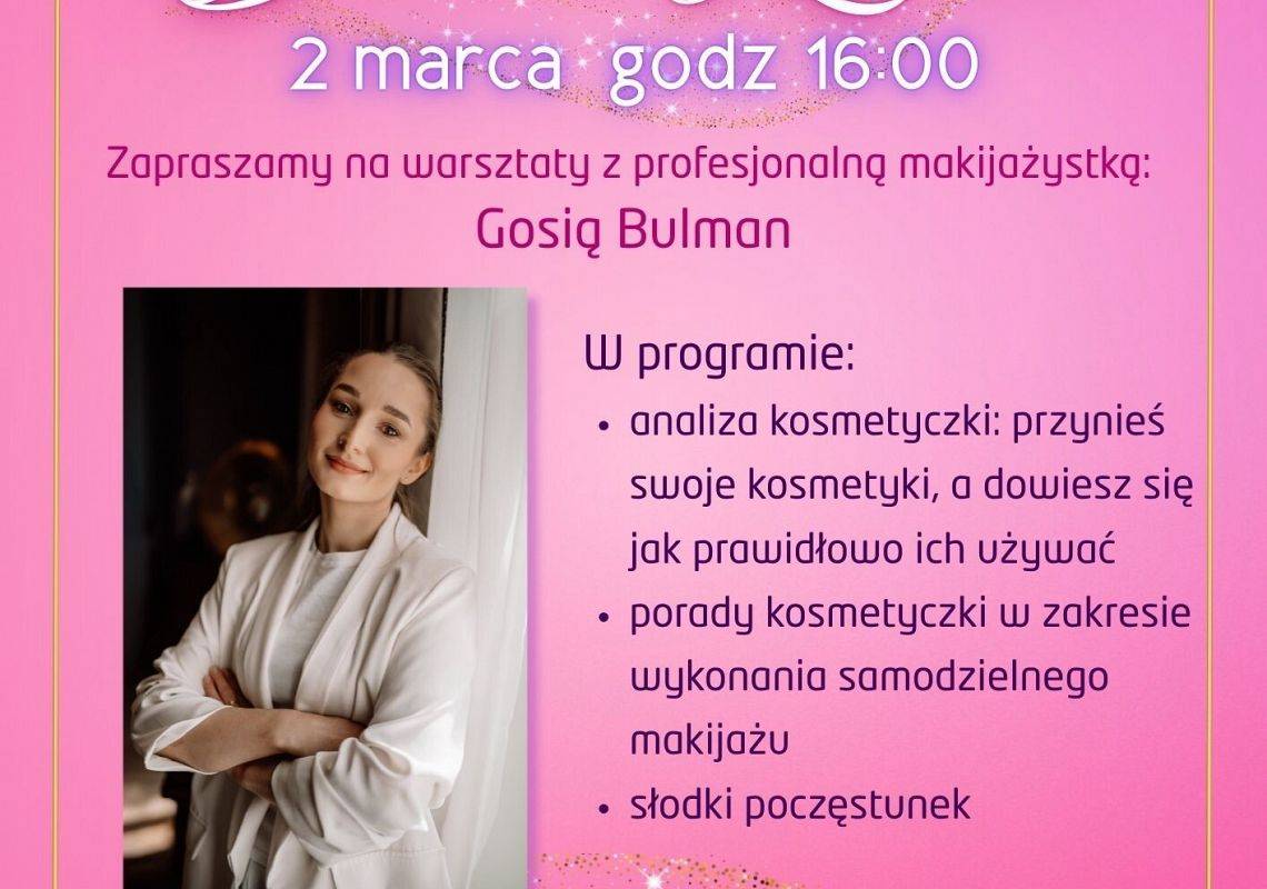 Grafika 1: Dzień Kobiet w GOK