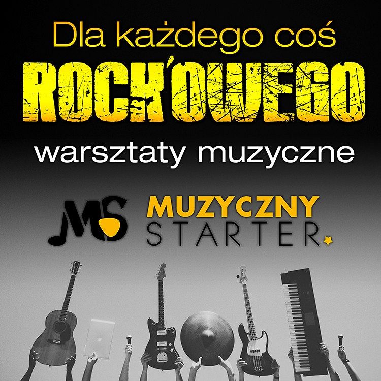 Grafika 1: Zapraszamy na warsztaty muzyczne