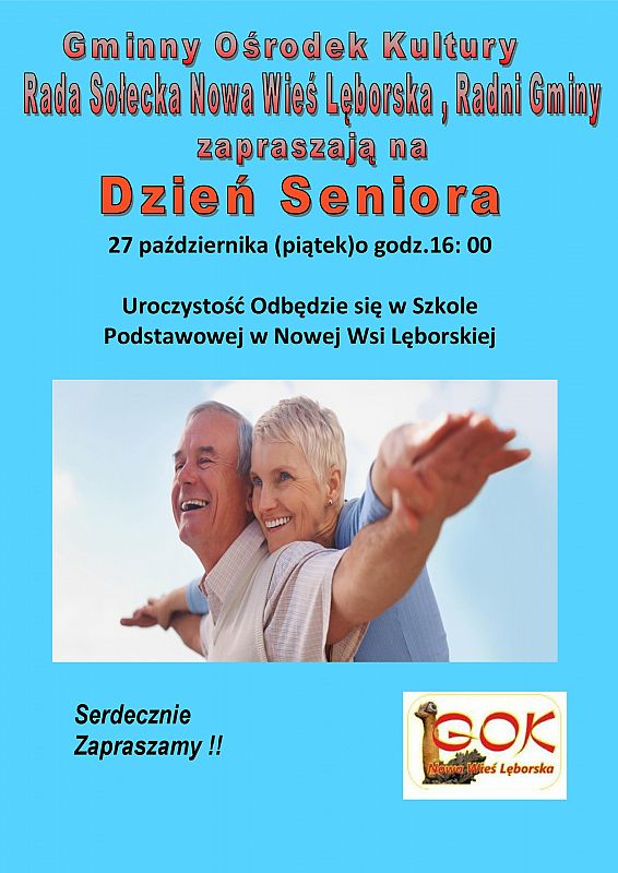 Grafika 1: Zapraszamy na Dzień Seniora