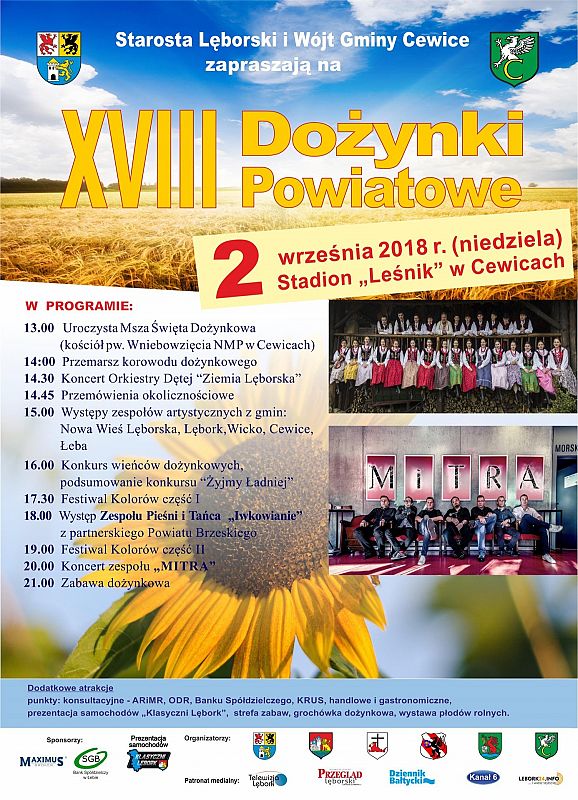 Grafika 1: XVIII Dożynki Powiatowe