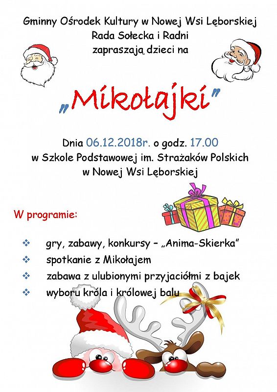 Grafika 1: Zapraszamy na Mikołjki