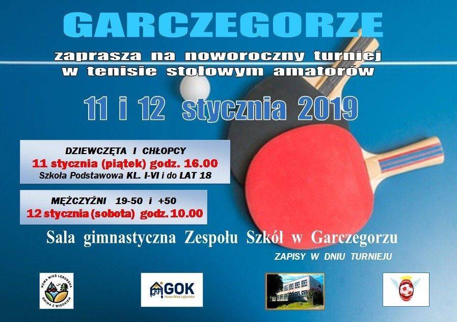 Grafika 1: Noworoczny turniej tenisa stołowego w Garczegorzu