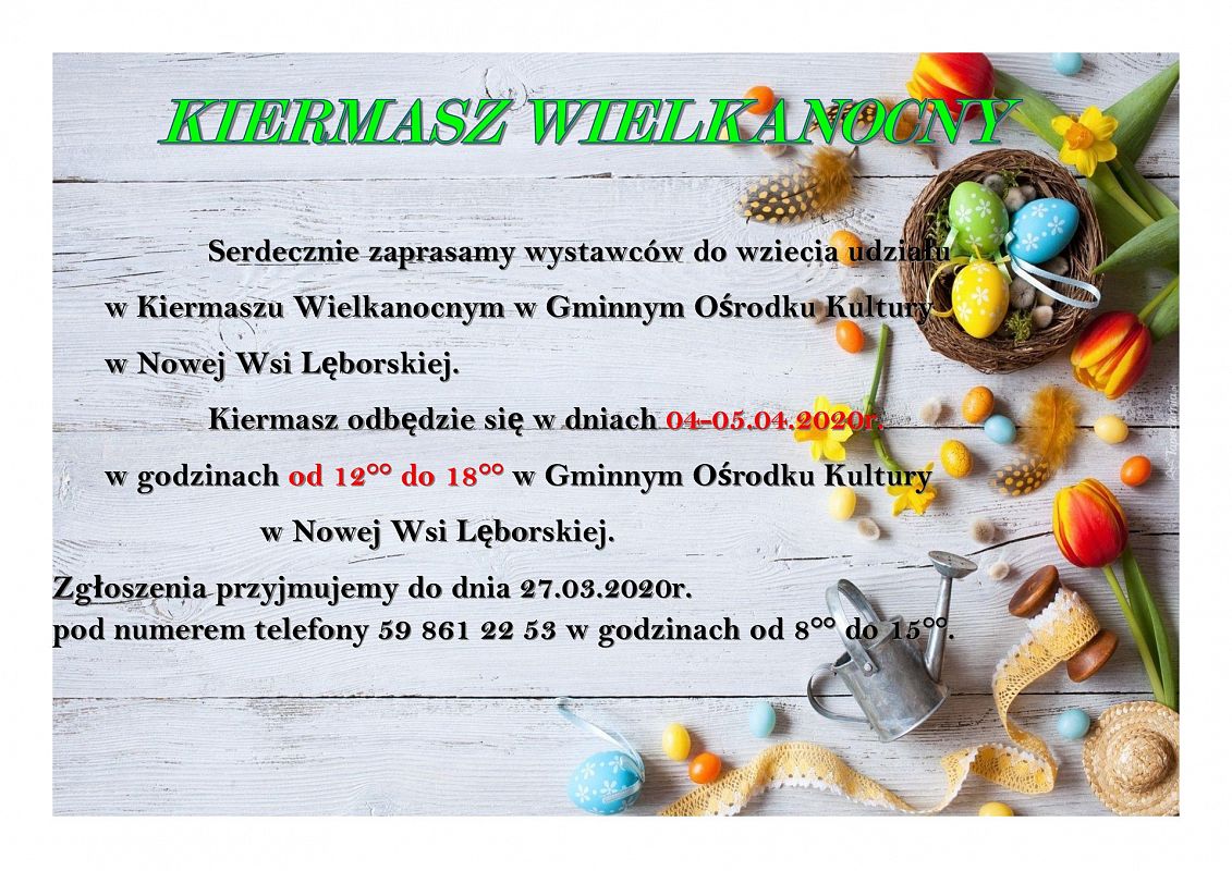 Grafika 1: Kiermasz Wielkanocny