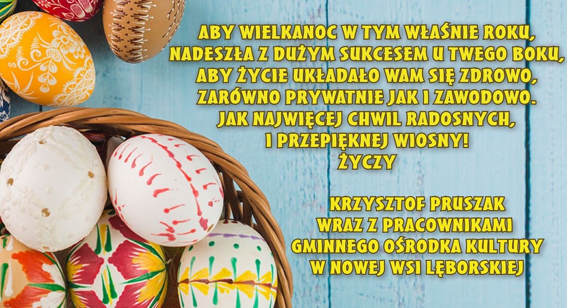 Grafika 1: Wesołych Świąt Wielkanocnych