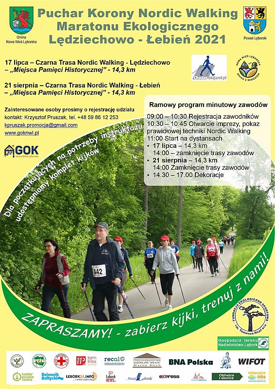 Grafika 1: Rozpoczynamy sezon Nordic Walking