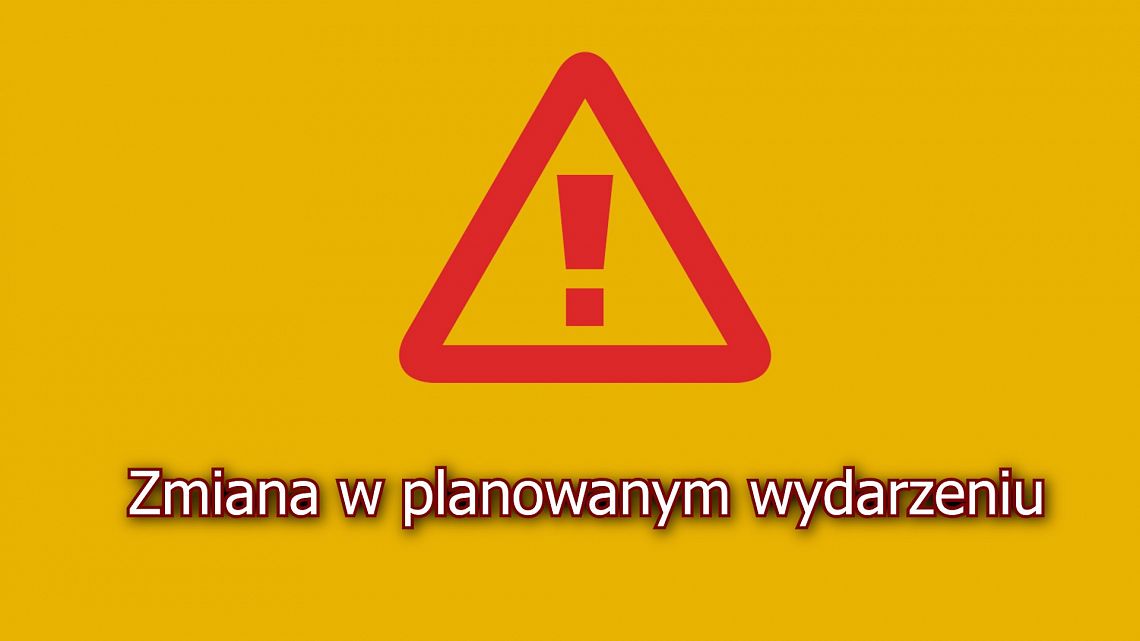 Grafika 1: Impreza "Oficjalne inauguracyjne Otwarcie nowego pieszego szlaku turystycznego w ramach projektu Łabędzi Staw - ODWOŁANA