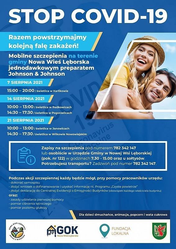 Plakat Stop covid 19