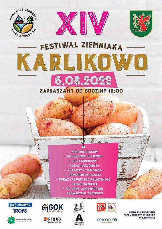 Plakat - Karlikowo festiwal ziemniaka