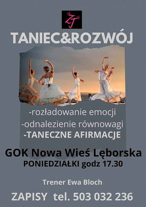 Grafika 1: Zajęcia "Taniec & Rozwój" dla dorosłych