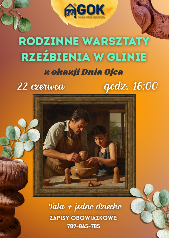 Grafika 1: Rodzinne warsztaty rzeźbienia w glinie