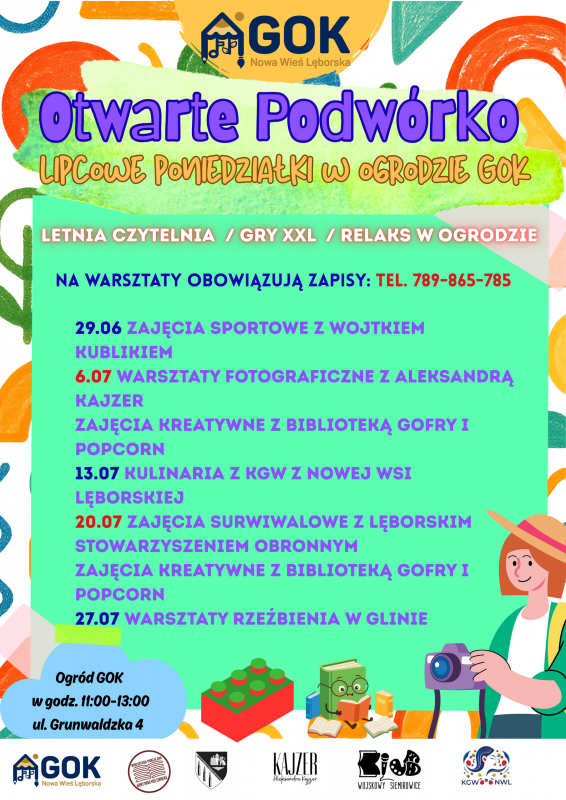 Grafika 1: Wakacje w GOK!