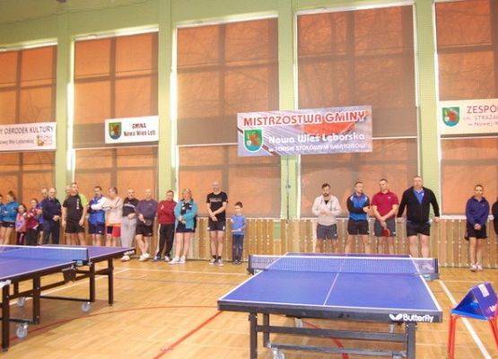 Grafika 1: III Otwarte Mistrzostwa Gminy Nowa Wieś Lęborska w tenisie stołowym amatorów