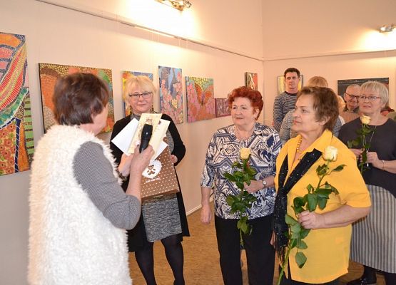 Grafika 2: Jubileusz pracy zawodowej Stanisławy Dawidowicz