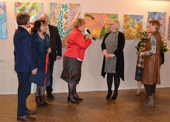 Grafika 3: Jubileusz pracy zawodowej Stanisławy Dawidowicz