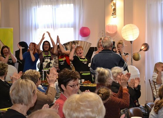 Grafika 122: KGW Arkana z Cewic - zwycięzcą Gminno - Powiatowego Turnieju Kół Gospodyń Wiejskich