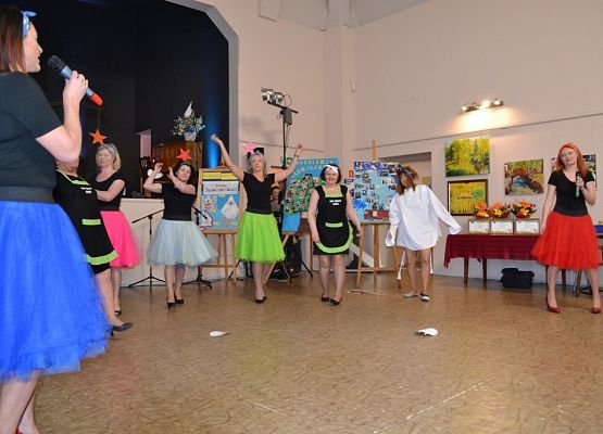 Grafika 123: KGW Arkana z Cewic - zwycięzcą Gminno - Powiatowego Turnieju Kół Gospodyń Wiejskich