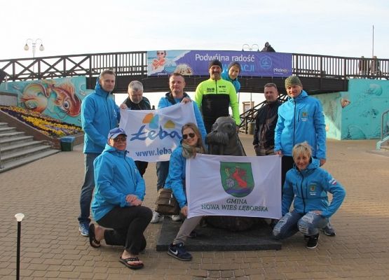 Grafika 3: Wyjechali z Łeby! Wspaniała pogoda do Mielna!