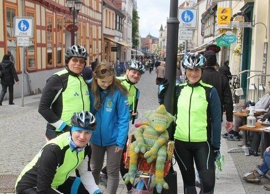 Grafika 5: Akcja promocyjna w Waren (Müritz) Przystanek w Jabel w drodze do Parchim