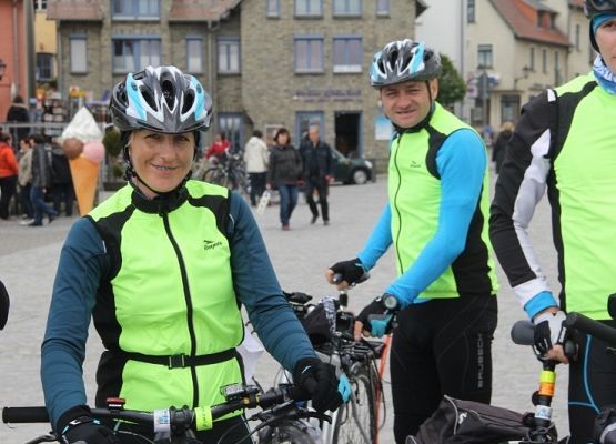 Grafika 7: Akcja promocyjna w Waren (Müritz) Przystanek w Jabel w drodze do Parchim