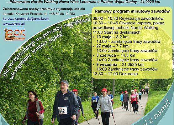 Grafika 4: 13 Maja – Czerwona Trasa Nordic Walking - Wilkowo – „Do Najdłuższej Deski Świata” – 8,2 km