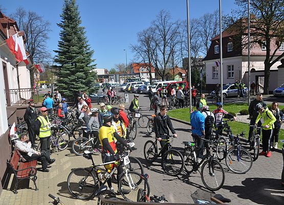 Grafika 1: Otwarty Rajd Turystyczny Cyklistów pod hasłem „Jesteśmy w Unii”