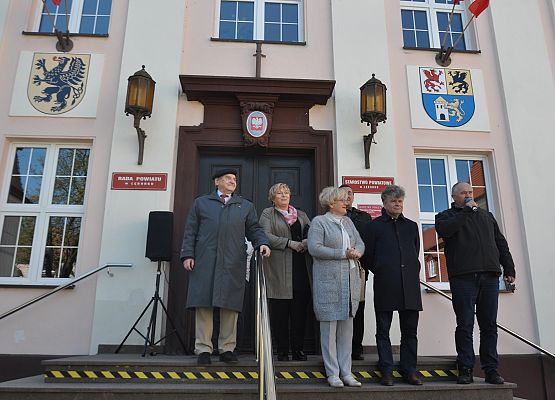 Grafika 2: Otwarty Rajd Turystyczny Cyklistów pod hasłem „Jesteśmy w Unii”