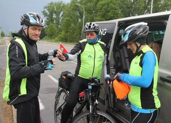 Grafika 9: Rowerzyści dojechali do JODOIGNE! Odwiedziny także w Parlamencie Europejskim