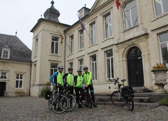 Grafika 18: Rowerzyści dojechali do JODOIGNE! Odwiedziny także w Parlamencie Europejskim