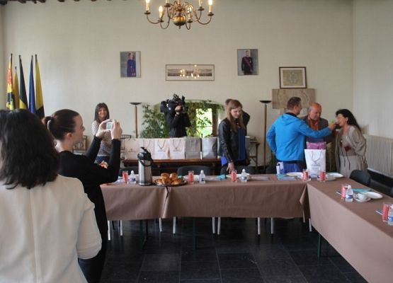 Grafika 32: Rowerzyści dojechali do JODOIGNE! Odwiedziny także w Parlamencie Europejskim