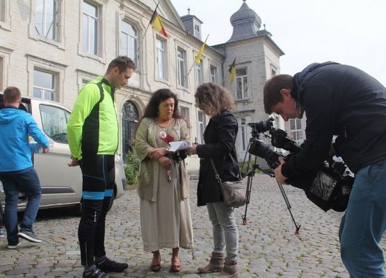 Grafika 41: Rowerzyści dojechali do JODOIGNE! Odwiedziny także w Parlamencie Europejskim