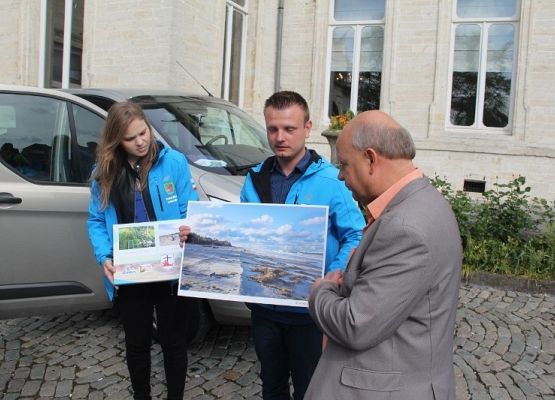 Grafika 42: Rowerzyści dojechali do JODOIGNE! Odwiedziny także w Parlamencie Europejskim