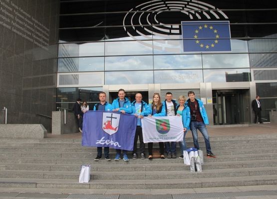 Grafika 61: Rowerzyści dojechali do JODOIGNE! Odwiedziny także w Parlamencie Europejskim