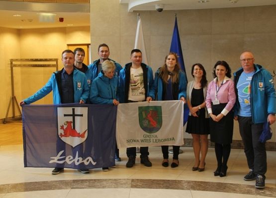 Grafika 73: Rowerzyści dojechali do JODOIGNE! Odwiedziny także w Parlamencie Europejskim