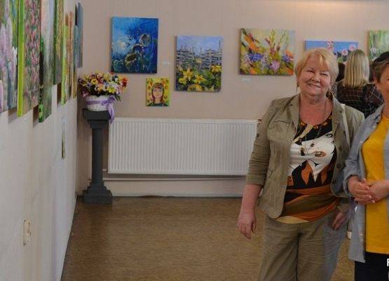 Grafika 1: Wernisaż poplenerowy w GOK-u