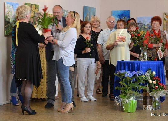 Grafika 16: Wernisaż poplenerowy w GOK-u