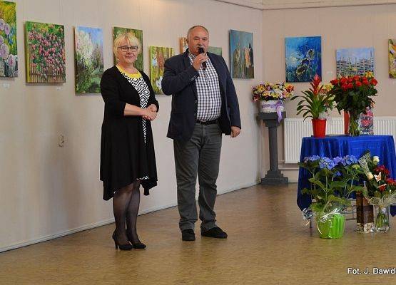 Grafika 2: Wernisaż poplenerowy w GOK-u