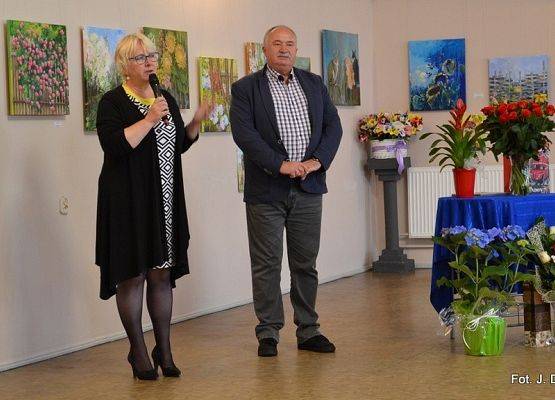 Grafika 3: Wernisaż poplenerowy w GOK-u