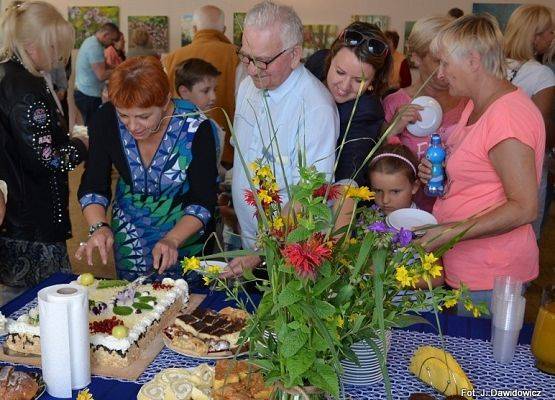 Grafika 28: Wernisaż poplenerowy w GOK-u