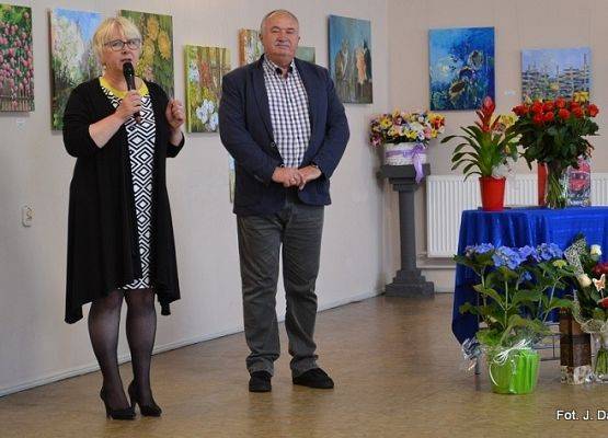 Grafika 5: Wernisaż poplenerowy w GOK-u