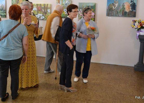 Grafika 34: Wernisaż poplenerowy w GOK-u