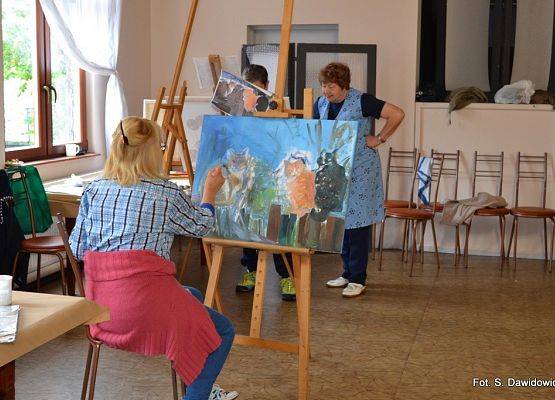 Grafika 38: Wernisaż poplenerowy w GOK-u