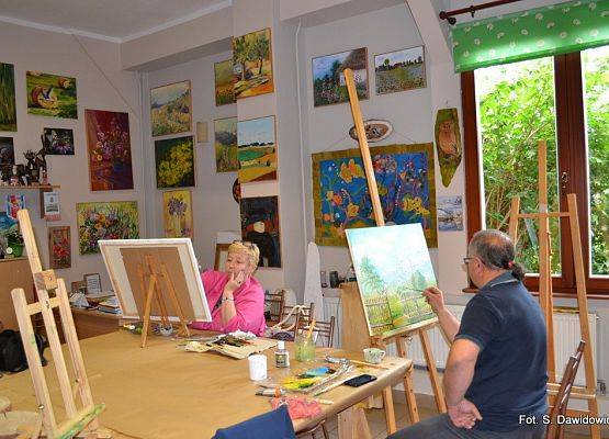 Grafika 49: Wernisaż poplenerowy w GOK-u