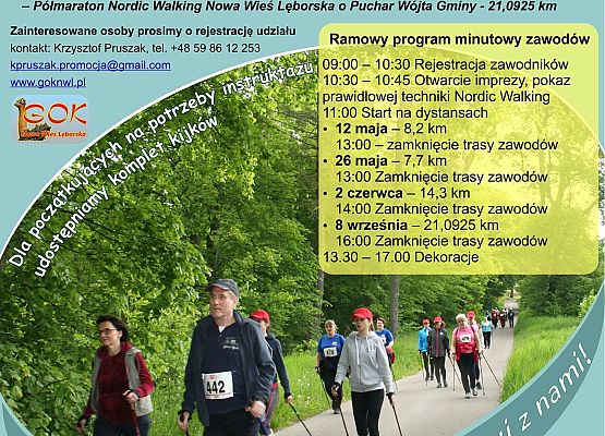 Grafika 1: 2 czerwca – Czarna Trasa Nordic Walking - Krępa Kaszubska –  „Miejsca Pamięci Historycznej” - 14,3 km