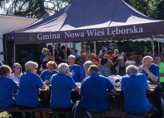 Grafika 79: FESTYN EKOLOGICZNO – HISTORYCZNY „BIESIADA EKOLOGICZNA” X Pomorski Turniej Rycerzy Łuczników VII Grand Prix Nordic Walking o Puchar Wójta Gminy Nowa Wieś Lęborska.